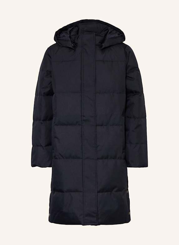 ONLY Steppmantel mit abnehmbarer Kapuze DUNKELBLAU
