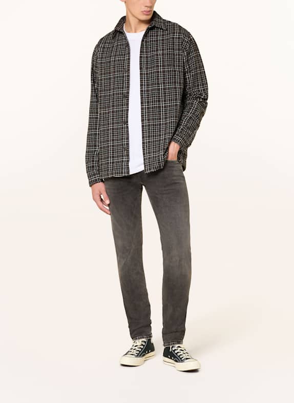 REPLAY Blugi ANBASS Slim Fit 097 GRI ÎNCHIS