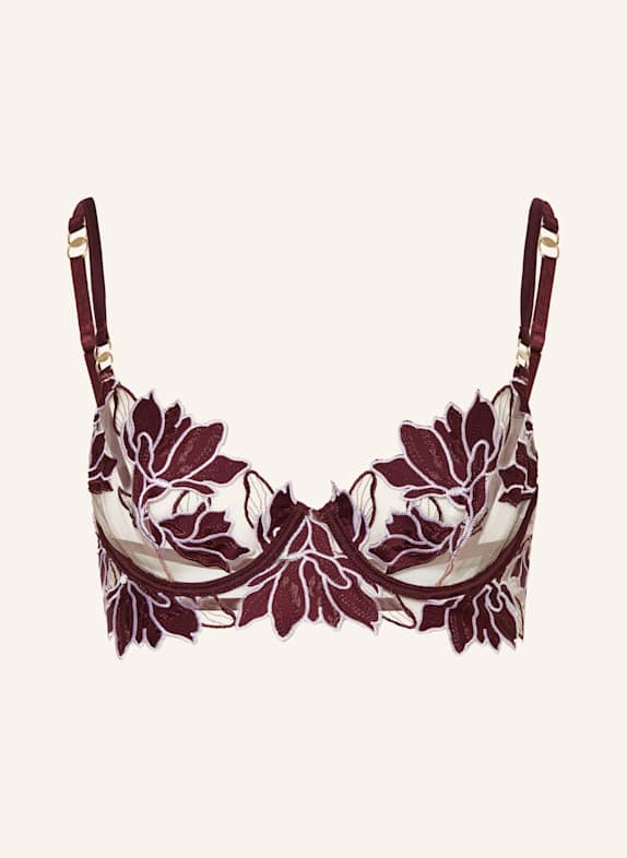 BLUEBELLA GENEVA underwired bra DARK RED