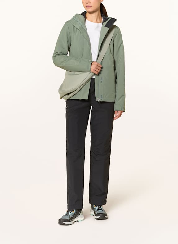 VAUDE Trekkingbroek ROSEMOOR WARM ZWART