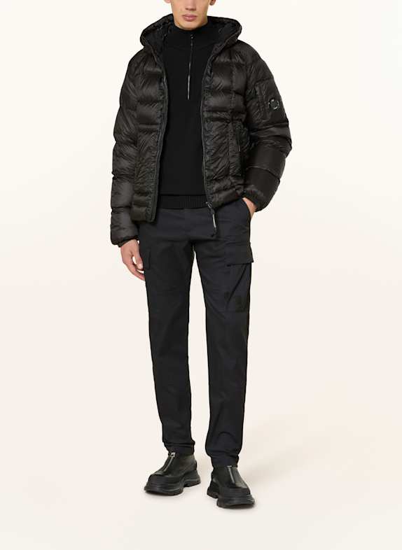 C.P. COMPANY Cargobroek Extra Slim Fit ZWART