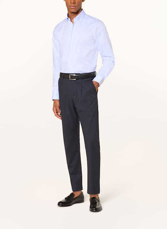 PAUL Skjorte Shaped Fit LYSEBLÅ