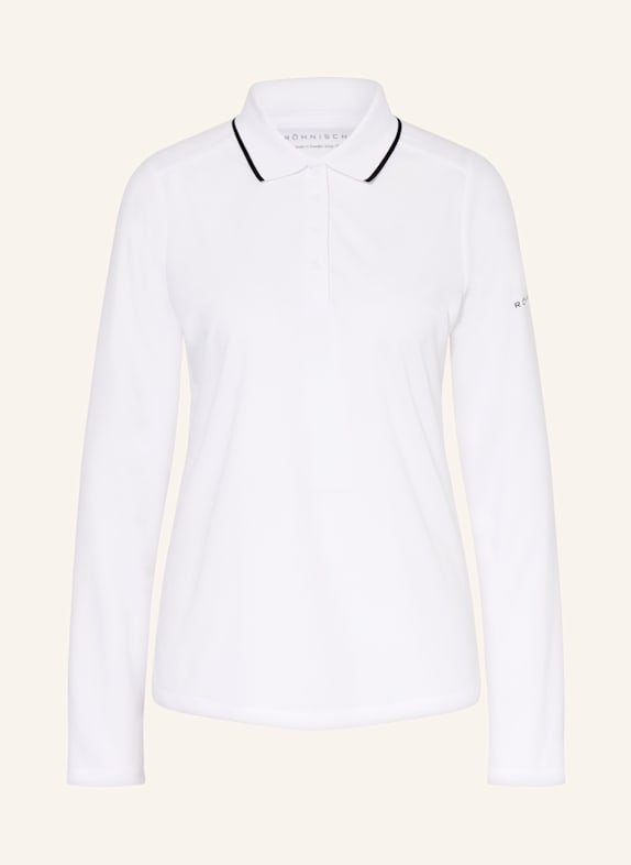 RÖHNISCH Piqué-Poloshirt MIRIAM Regular Fit WEISS