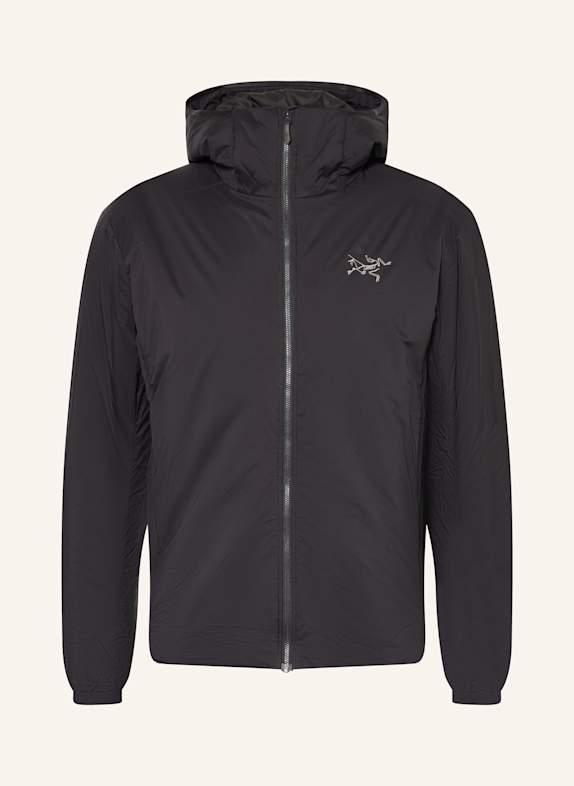 ARC'TERYX Funktionsjacke ATOM HOODY SCHWARZ