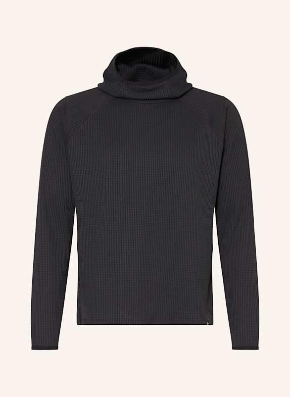 odlo Funkcyjna bluza z kapturem CUBIC CZARNY