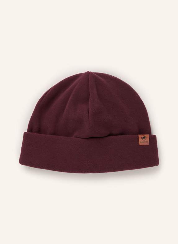 MAMMUT Multifunktionsmütze FLEECE BEANIE DUNKELROT