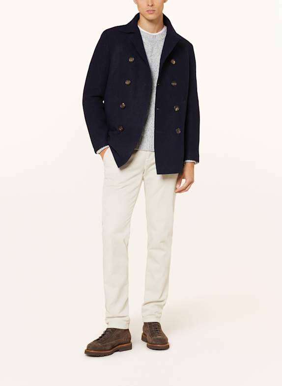 eleventy Caban kabát TMAVĚ MODRÁ