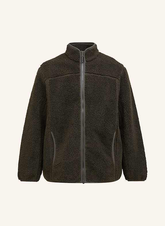 Peak Performance Teddyfell-Jacke SOLID PILE KHAKI