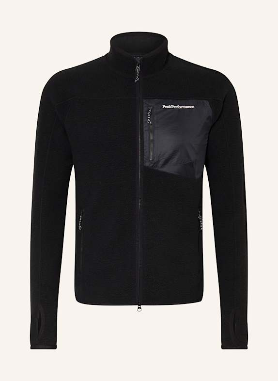 Peak Performance Fleecejacke SCHWARZ