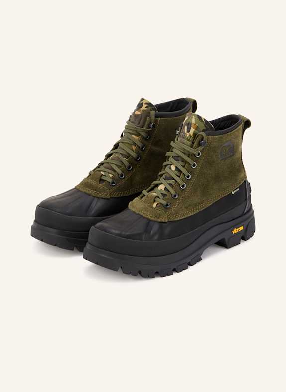 SOREL Schnürboots CALLSIGN HORIZON™ GTX DUNKELGRÜN / SCHWARZ