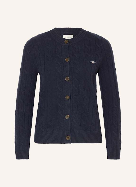 GANT Strickjacke DUNKELBLAU