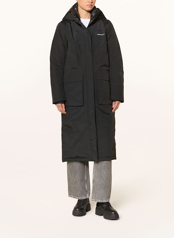 DIDRIKSONS Parka LEYA ZWART
