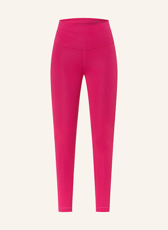 lululemon Tights WUNDER TRAIN HR 25IN PINK