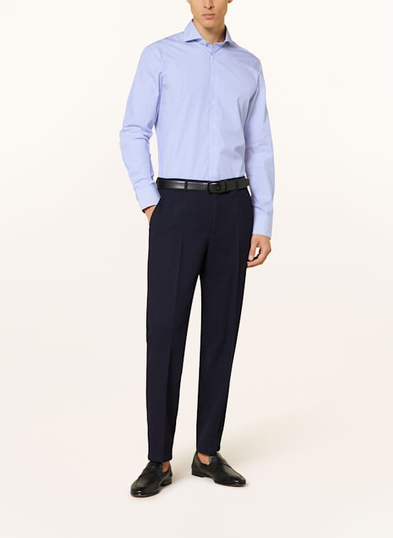 STROKESMAN'S Overhemd Regular Fit BLAUW / WIT