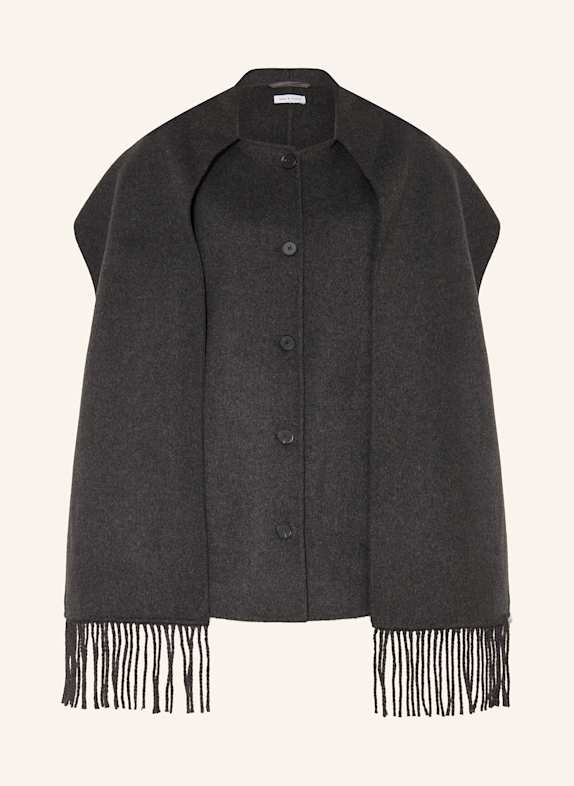 MRS & HUGS Wollmantel DUNKELGRAU