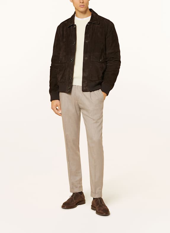 BERWICH Chino XRETRO The Travel Fit BEJ
