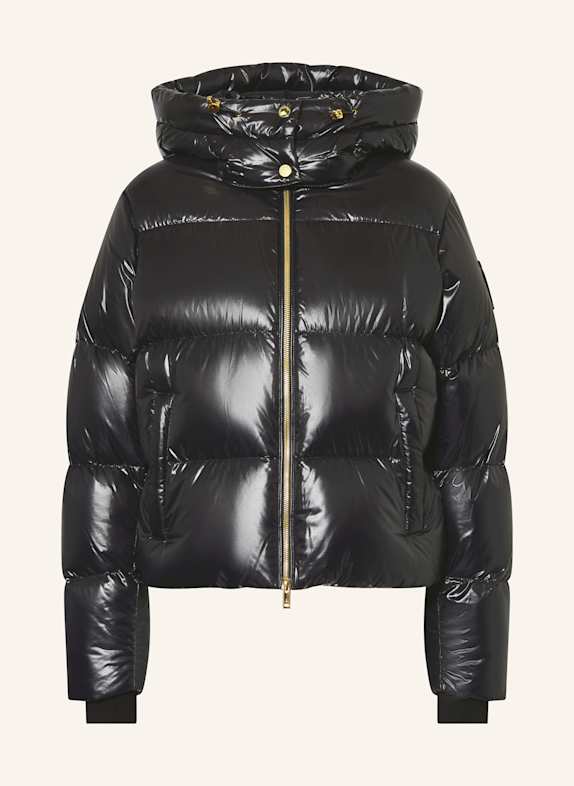 MOOSE KNUCKLES Daunenjacke MOONSTONE mit abnehmbarer Kapuze SCHWARZ