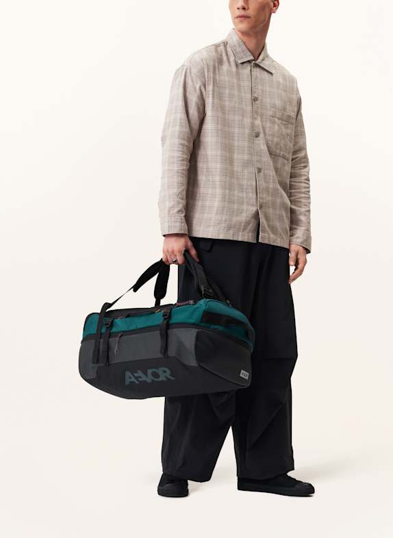 AEVOR Reistas DUFFEL PACK 47L ZWART / PETROL