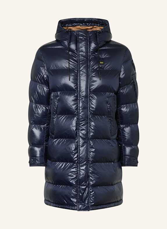 Blauer Steppmantel ALDRICH DUNKELBLAU