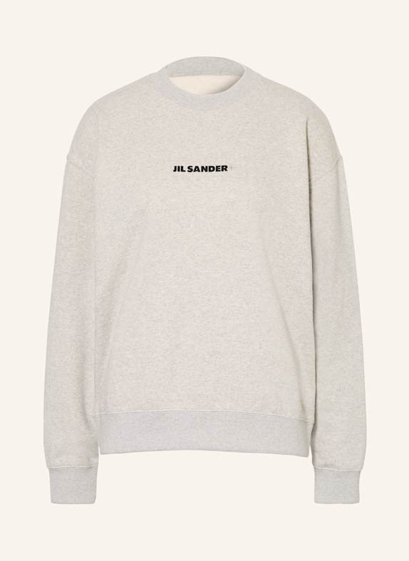 JIL SANDER Sweatshirt LIGHT GRAY