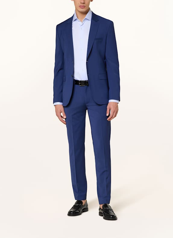 HUGO Pakbroek HESTEN Slim Fit 463 OPEN BLUE
