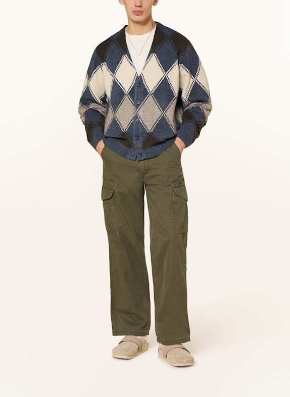 Levi's® Vest VALENCIA DONKERBLAUW / TAUPE / ECRU
