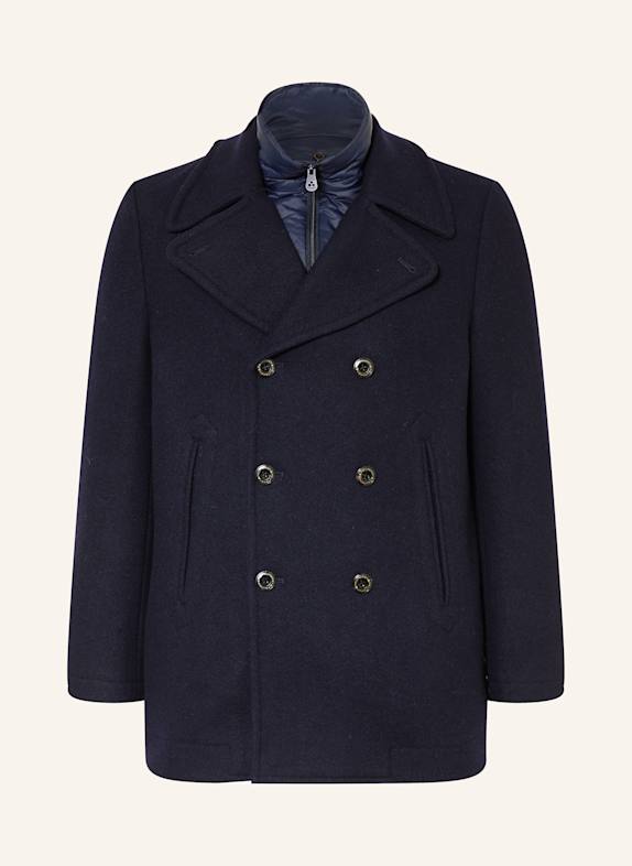 PEUTEREY Cabanmantel PITLOCH mit herausnehmbarer Blende DUNKELBLAU