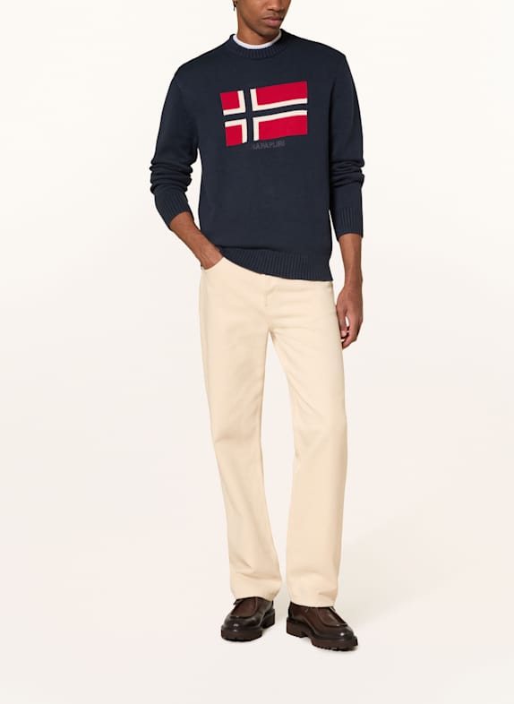 NAPAPIJRI Trui D-MURCA DONKERBLAUW