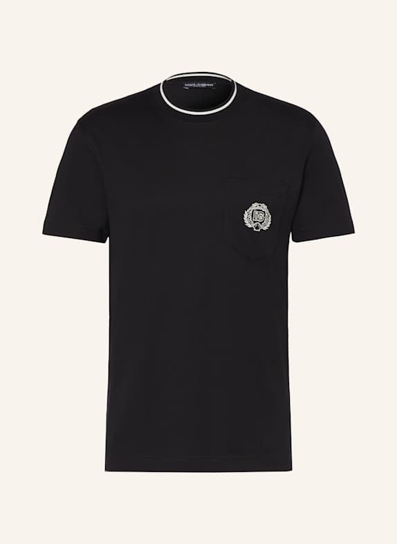 DOLCE & GABBANA T-Shirt SCHWARZ