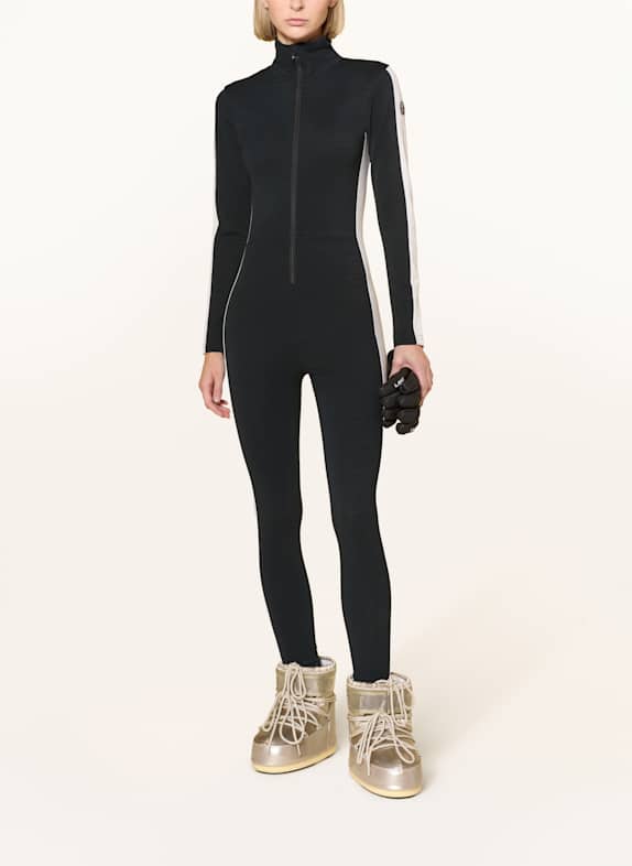 WE NORWEGIANS Jumpsuit VOSS i merinould SORT