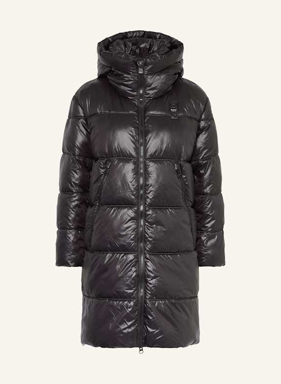 Blauer Steppmantel ARMORY SCHWARZ