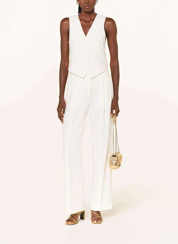 MRS & HUGS Blazerweste WEISS