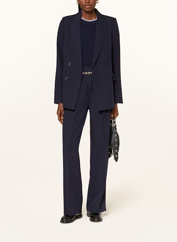 MRS & HUGS blazer DONKERBLAUW