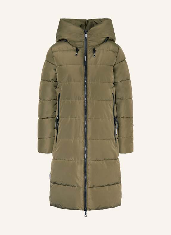 khujo Steppmantel JILIAS5 OLIV