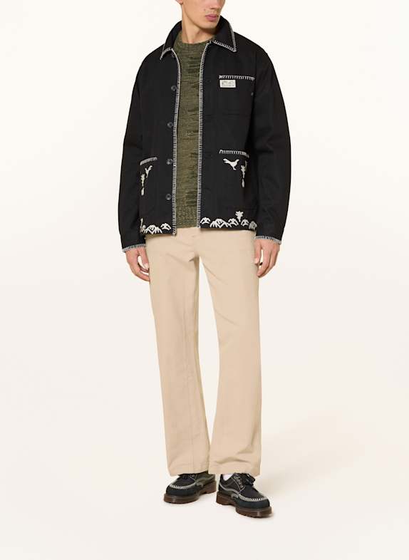 SCOTCH & SODA Overjacket ZWART / WIT
