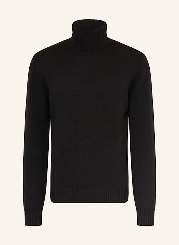 ECOALF Rollkragenpullover SCHWARZ