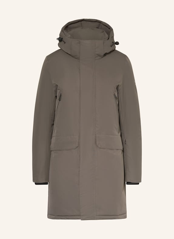 ECOALF Parka mit abnehmbarer Kapuze TAUPE