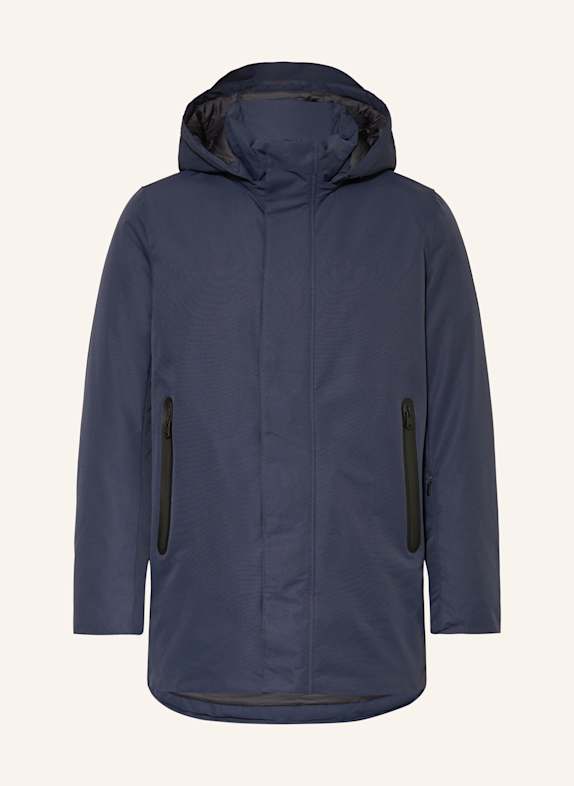 ECOALF Parka PARKO mit abnehmbarer Kapuze DUNKELBLAU