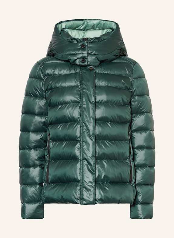 FUCHS SCHMITT Steppjacke mit abnehmbarer Kapuze PETROL