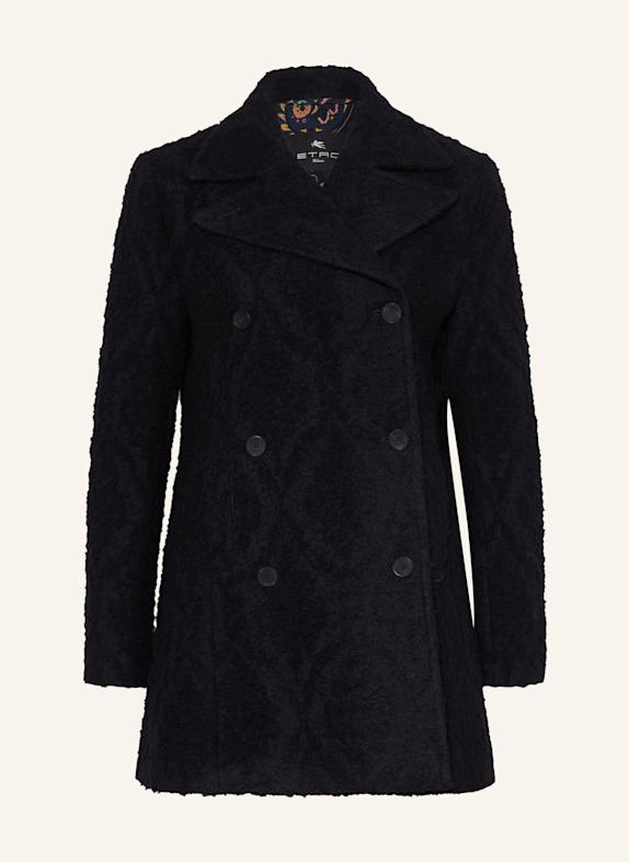 ETRO Tweed-Blazer DUNKELBLAU