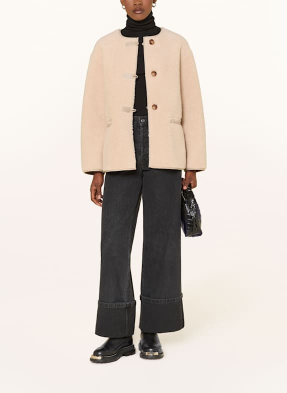 MRS & HUGS Straight Leg Jeans BLACK
