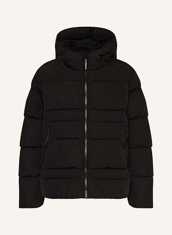 C.P. COMPANY Daunenjacke SCHWARZ