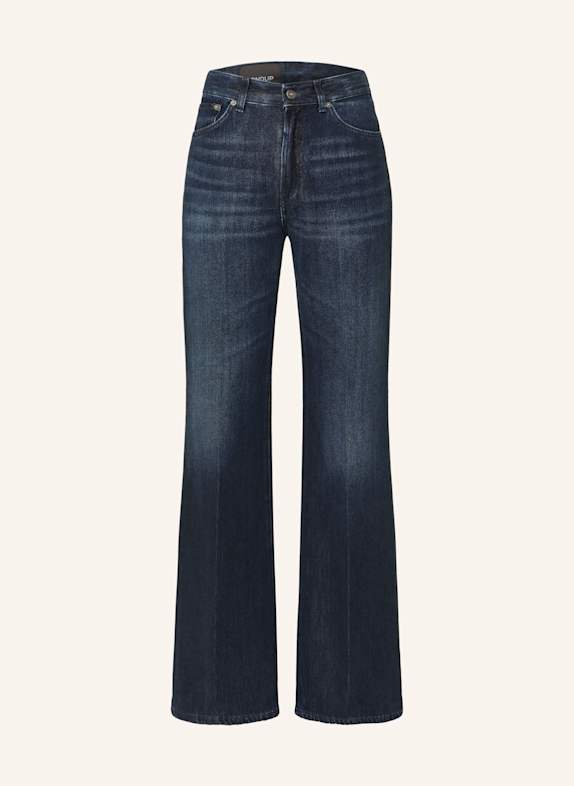 Dondup Wide leg jeans AMBER 800 schwarzblau