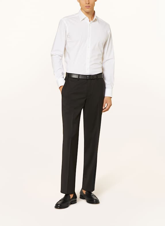 HILTL Pantaloni cu croială normală NEGRU