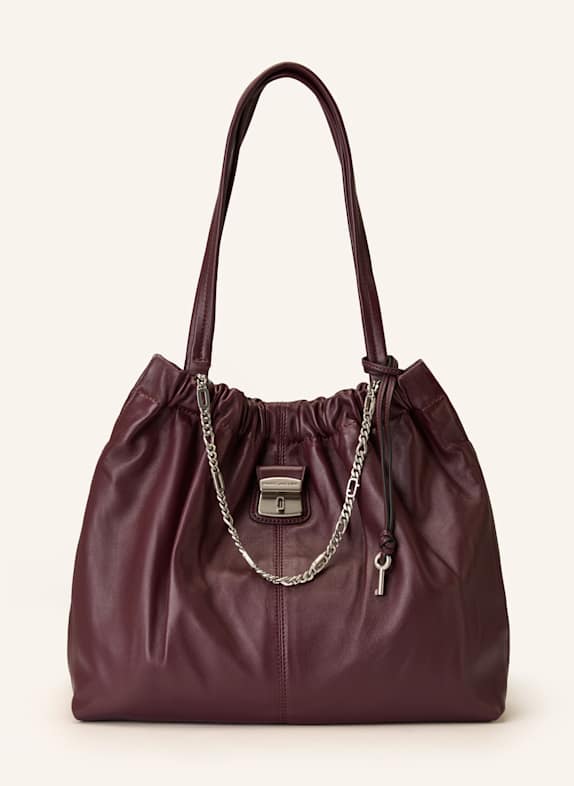MARC JACOBS Torba na ramię THE CRISTINA TOTE HOBO CHA FUKSJA