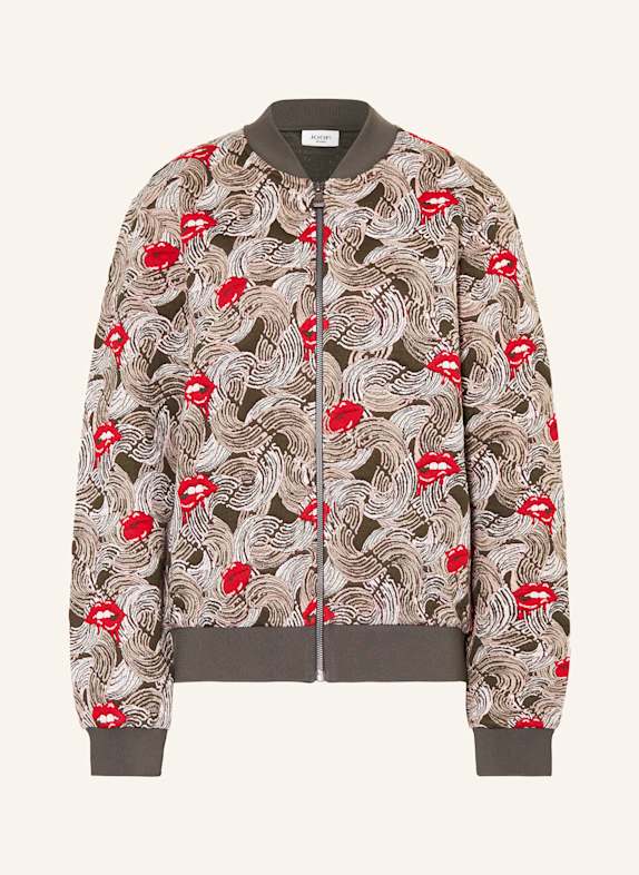 JOOP! JEANS Blouson DANGER OLIV / ROT / WEISS