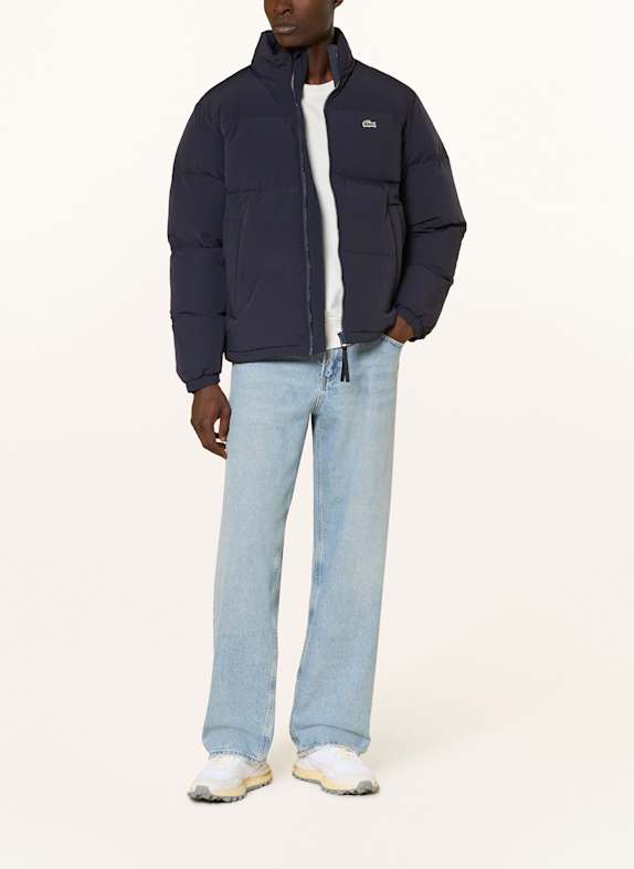 LACOSTE donsjack DONKERBLAUW