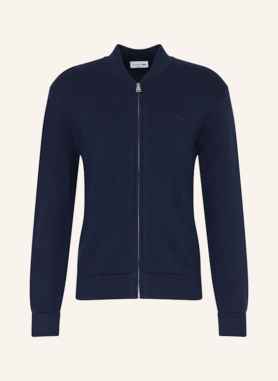 LACOSTE Strickjacke BLAU