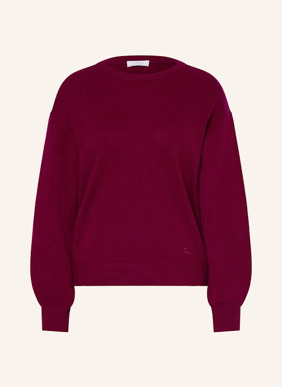 ERES FAMOUS lounge sweater with cashmere DARK RED