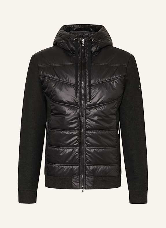 BOGNER Midlayer-Jacke JOSHUA DUNKELGRAU/ SCHWARZ